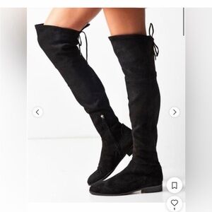 Dolce Vita Black Over the Knee Boots